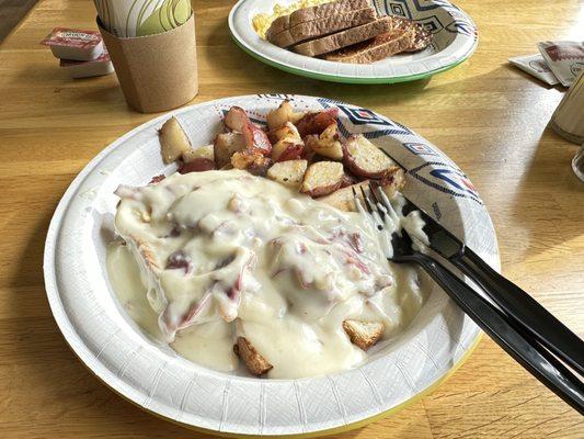 Cream chipped beef