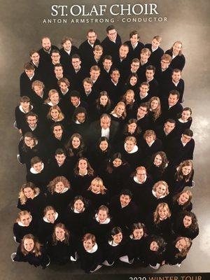 2/10/2020 - St. Olaf Choir 2020 Tour