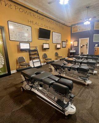 Chiropractic tables