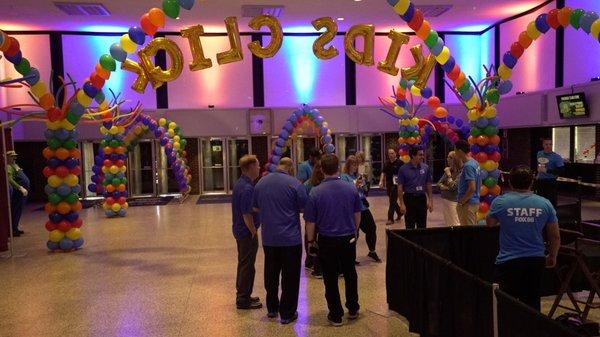 I hired Party Paradise to decorate our lobby for a huge community event that we put on. HUGE success!