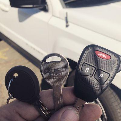 2015 Jeep Patriot, Remote Key + Service Key