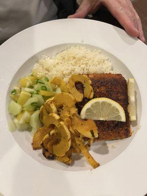 Blackened salmon