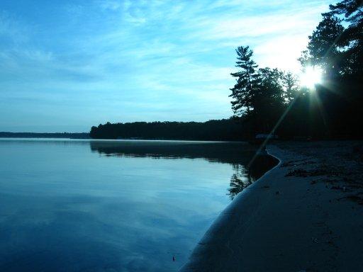 Early morning on the beach