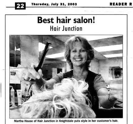 We have a history of "putting style in customer's hair".