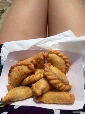 Spicy shrimp empanadas