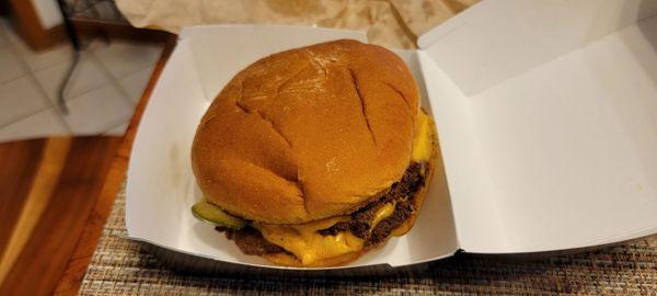 Double cheese Burger