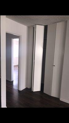 Extra closet in living room