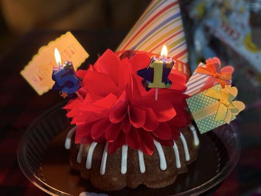 My Birthday Bundt Cake 12/31/24