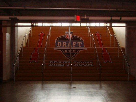 NFL Draft Room Floor (Staircase) Graphics