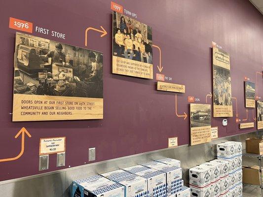 The history of Wheatsville. And yes, I was there. I volunteered to prep boxes to be used by customers at checkout to carry groceries home.