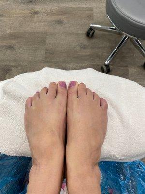 Pedicure- deluxe!