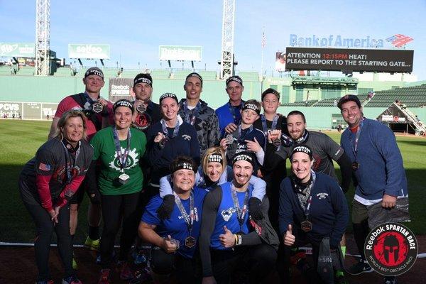 Team APT at the Fenway Park Spartan Race 2016!