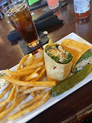 Chicken Caesar wrap