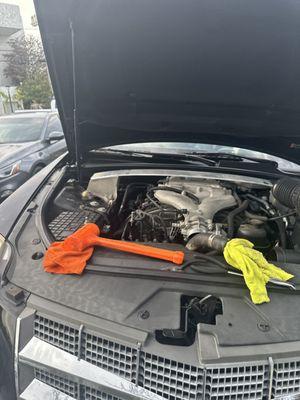 Alternator replacement on 2011 Cadillac CTS