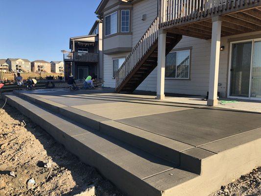 Concrete Patio