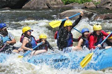 Hudson River rafting trip