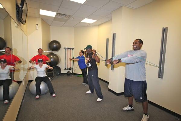 Group personal training classes