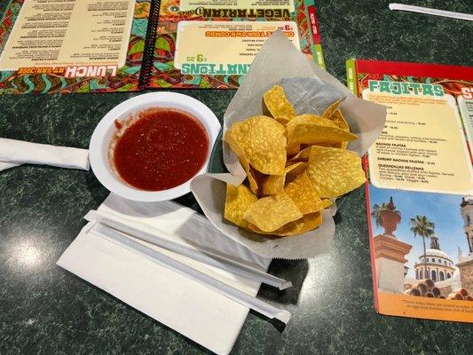 Chips and salsa