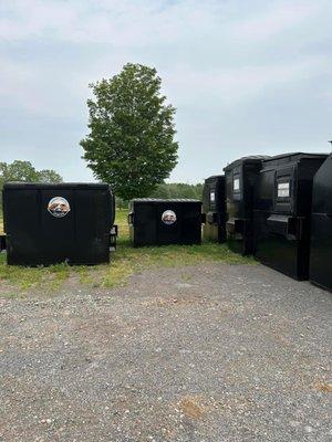 FRONT LOAD DUMPSTER CANS