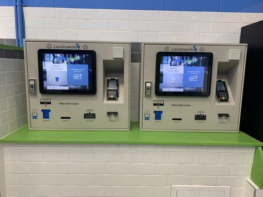 Automated card system.  No more quarters   We accept all major credit cards also