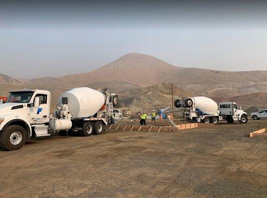 Concrete delivery in Reno, NV