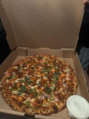 Tandoori Chicken Pizza