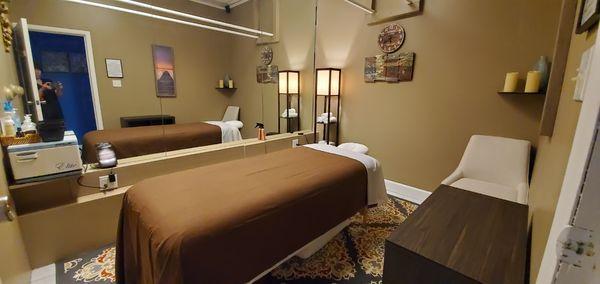 Newly renovated treatment rooms