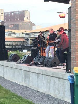 The Kensington's with the Great Northern Grain Elevator beyond