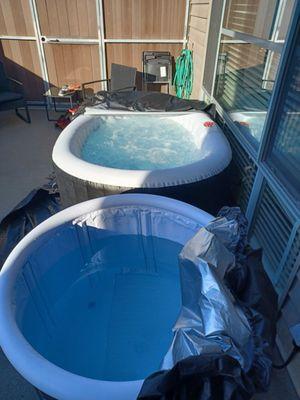 Hot tub and cold plunge