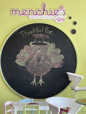 Thankful for Menchies!