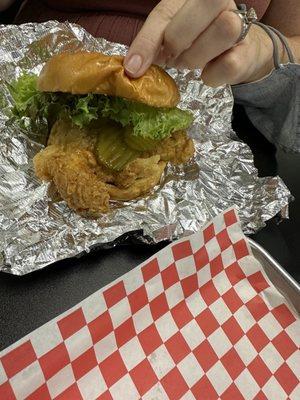 Fried Chicken sandwich