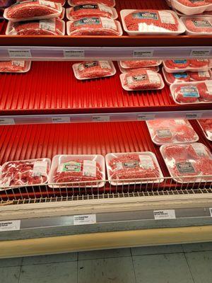 See hardy any meat there just the more expensive stuff