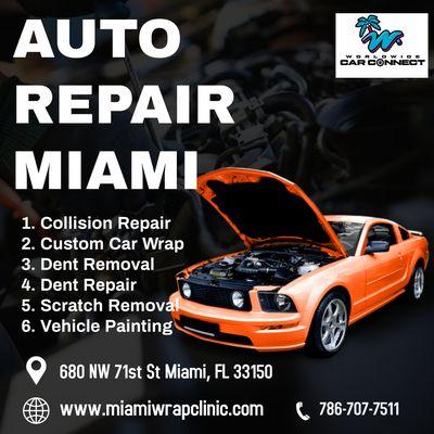 Auto Collision Repair Miami