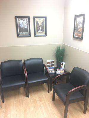 Dr. Scott Lewis- Eye Clinic Waiting Room