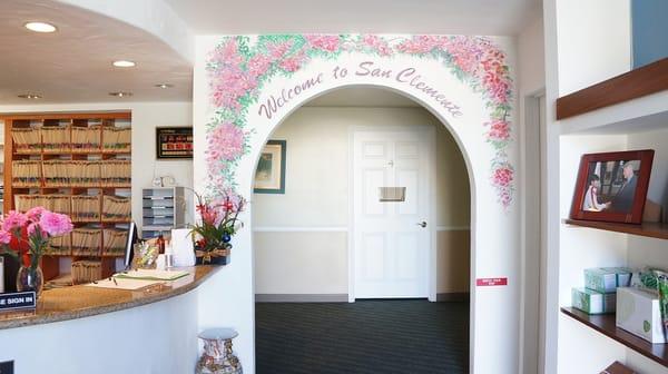 San Clemente Chin's Acupuncture Center - Hall Way