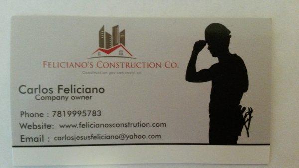 Felicianos Construction & Handyman Services