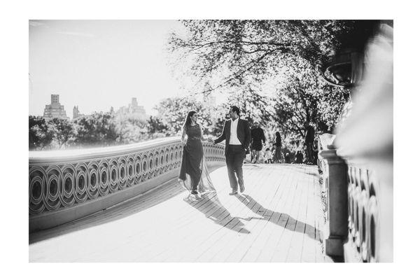 Central Park Engagement Session