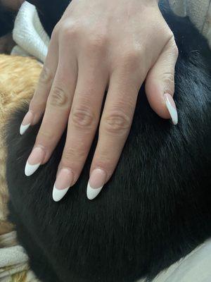 French tip acrylic