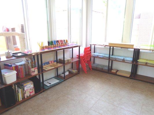 Authentic Montessori classroom