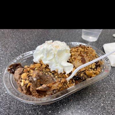 2 scoop sundae... sorry I forgot to take a pic before I dug in! There was a cherry on top