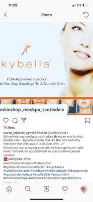 Sick of that double chin? Kybella will melt that submental fat away forever!!!