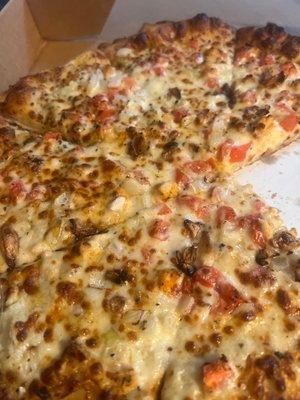 Tuscan Chicken Pizza