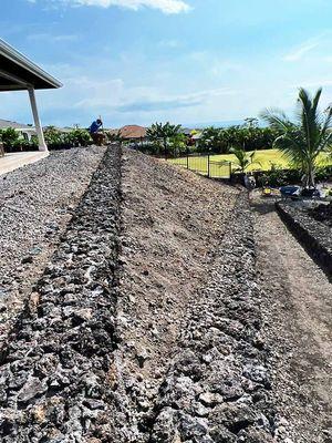 This project aimed to create a stunning outdoor living space on a residential property in Kailua-Kona