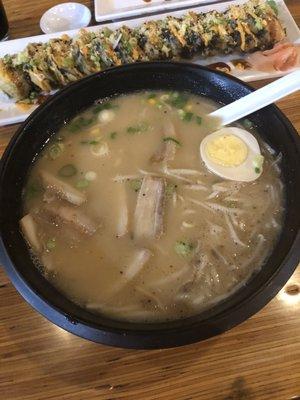 Tonkatsu black garlic ramen ($12.99)