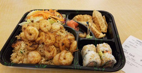 Shrimp bento box