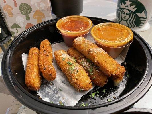 Homemade Mozzarella Sticks