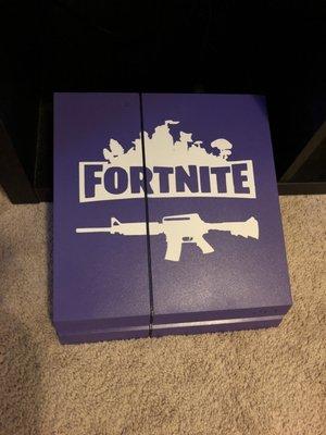 Fornite PS4 Custom Made case!!