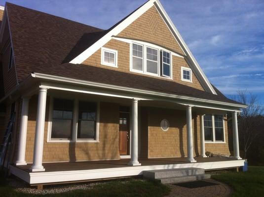 Shingle Staining, Yarmouth,ME