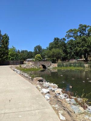 Path to the course.