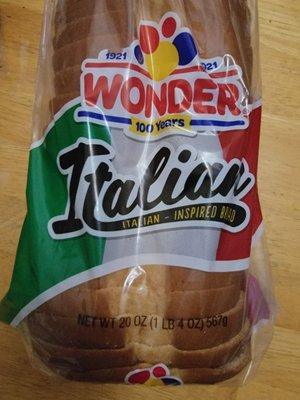 99 cents. Italian-inspired sandwich bread. It is still a week away from expiring. I have NOT seen this bread anywhere else. It must be new.